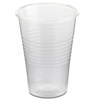 VASOS PLAST TRANSP 250CC
