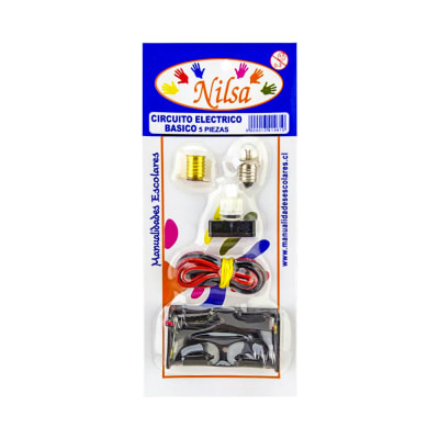 SET CIRCUITO ELECT BASICO 5 PIEZAS