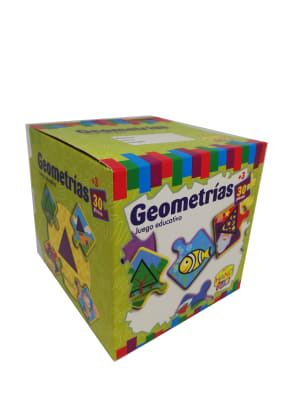 JUEGO DIDACTICO GEOMETRIAS 30 PIEZAS HAND