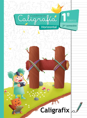 CUAD CALIGRAFIX 1° BASICO HORIZONTAL  2do SEMESTRE