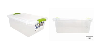 CAJA PLASTICA  CON MANILLAS15LTS.