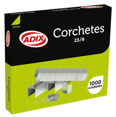 CORCHETES 23/8 1000 UNID ADIX