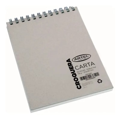 CROQUERA DOBLE FAZ CARTA 5OH 21X28CM