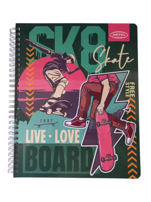 CUADERNO UNIVERSITARIO 100H 7MM FREESTYLE