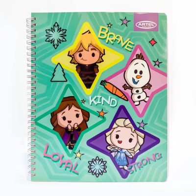 CUADERNO UNIVERSITARIO 7MM 100H FROZEN KAWAI 24