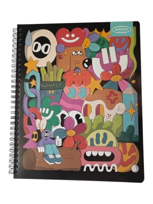 CUADERNO UNIVERSITARIO 100H 7MM ILUSTRADORES CHILENA