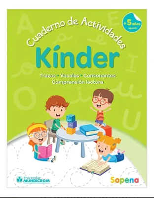 CUADERNO DE ACTIVIDADES KINDER SOPENA