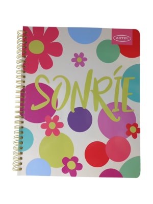 CUADERNO UNIVERSITARIO 100H 7MM COLORES