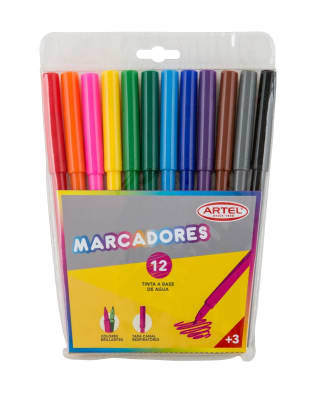 ESTUCHE 12 MARCADORES