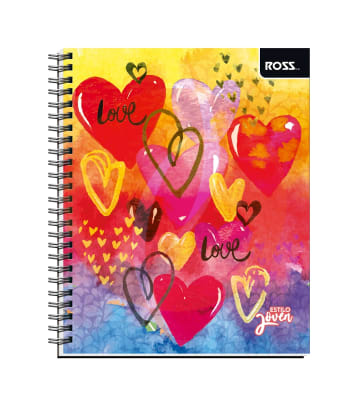 CUADERNO UNIVERSITARIO TS/ED ESTILO JOVEN 100 HJS 7MM