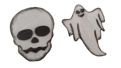 ADORNO HALLOWEEN GOMA EVA 2UN