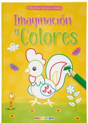 IMAGINACION Y COLORES - MI PRIMER LIBRO PARA COLOREAR