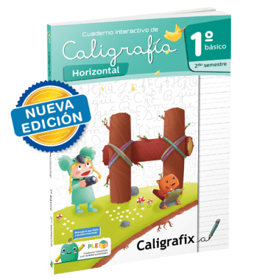 CUAD CALIGRAFIX 1° BASICO HORIZONTAL  2do SEMESTRE