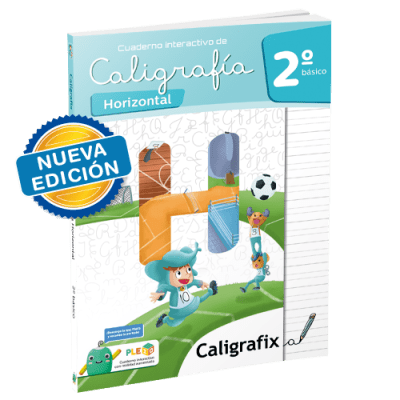 CUAD CALIG HORIZ 2º BASICO CALIGRAFIX