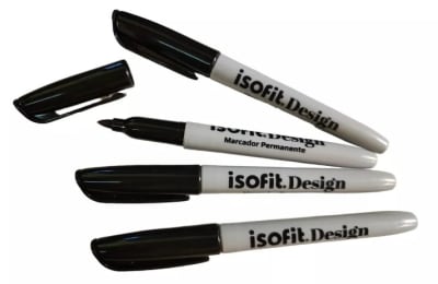 MARCADOR PERM PUNTA FINA NEGRO