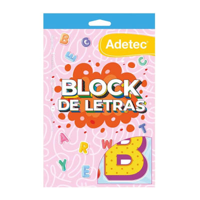 BLOCK STICKER LETRAS