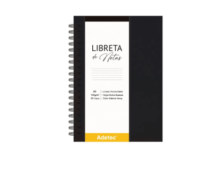 LIBRETAS DE NOTAS A5 80 hjs