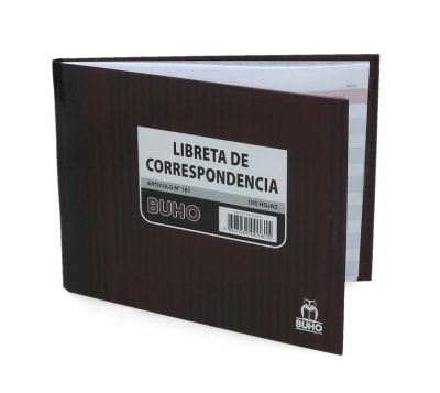 LIBRETA CORRESPONDENC 100 HJS