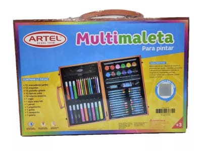 MALETA 67 PIEZAS CAJA MADERA