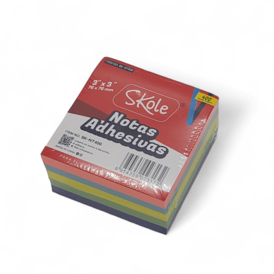 NOTAS ADHESIVAS 5COL 76x76cm 400 HJS