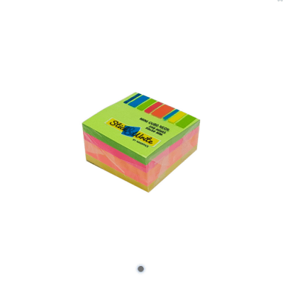 NOTAS ADHESIVAS 76X76 NEON MIX