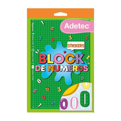 BLOCK STICKER NUMEROS