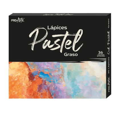 LAPICES PASTEL GRASO 12 COL PROARTE