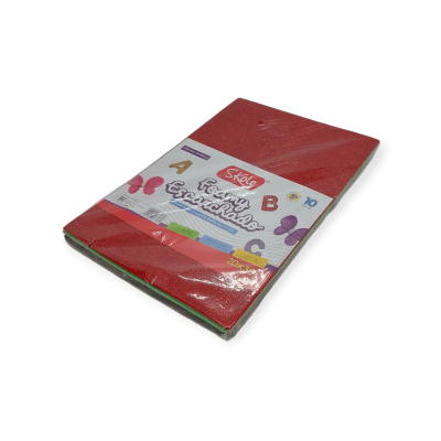 ESTUCHE GOMA EVA GLITTER