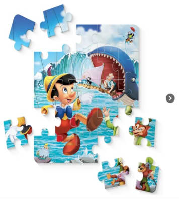 CUENTO + PUZLE 30 PZAS PINOCHO