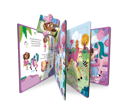 LIBRO PUZLES UNICRONIO Y HADAS