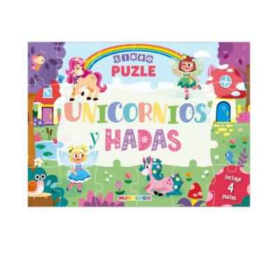 LIBRO PUZLES UNICRONIO Y HADAS