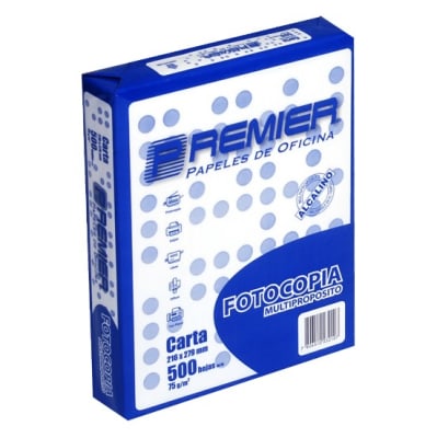 RESMA PAPEL FOTOC CARTA PREMIER