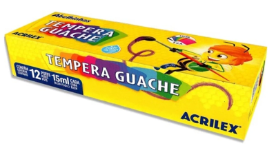 TEMPERA 12 COLORES