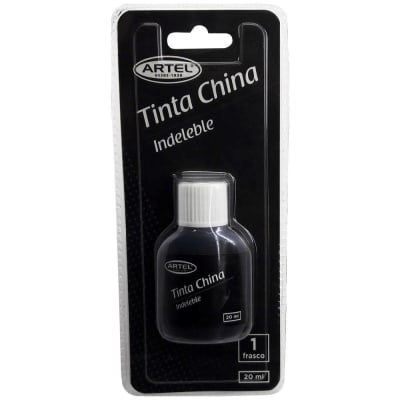 TINTA CHINA FCO. 20CC NEGRA