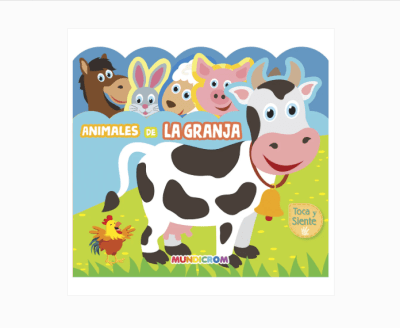 LIBRO TOCA Y SIENTE - ANIMALES DE LA GRANJA
