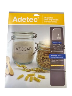 ETIQUETAS AUTOADHESIVAS Tr1 - 5 etiq.