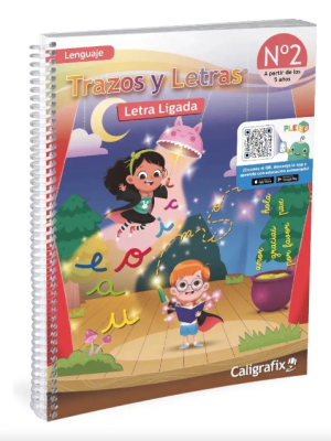 LIBRO TRAZOS Y LETRAS N°2 - LETRA LIGADA