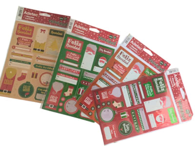 ETIQUETAS REGALO NAVIDAD