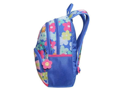 MOCHILA INFANTIL GUM SMILE FLOWER MORADO HEAD
