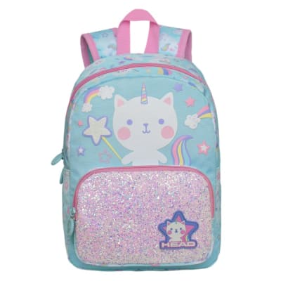 MOCHILA PRE-ESCOLAR POP GATICORNIO MENTA HEAD