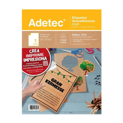 ETIQUETAS AUTOADHESIVAS K1 - 5 etiq.