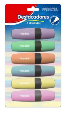 DESTACADORES PASTELES PROARTE