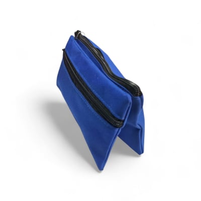 ESTUCHE LISO DOBLE AZUL
