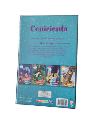 CUENTO + PUZLE 30 PIEZAS CENICIENTA