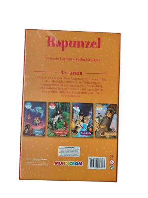 CUENTO + PUZLE 30 PZAS RAPUNZEL