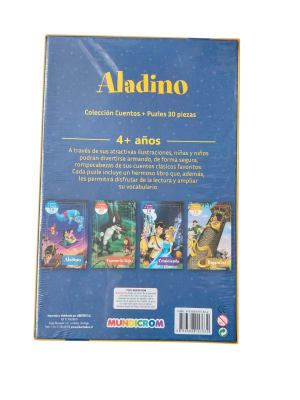 CUENTO + PUZLE 30 PZAS ALADINO