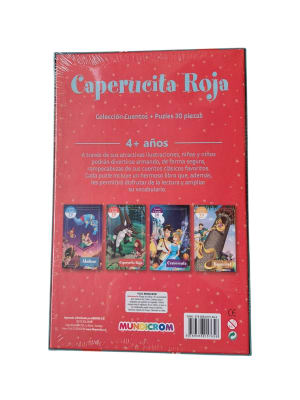 CUENTO + PUZLE 30 PIEZAS CAPERUCITA ROJA