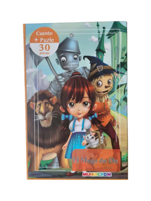 CUENTO + PUZLE 30 PZAS EL MAGO DE OZ
