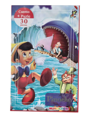 CUENTO + PUZLE 30 PZAS PINOCHO