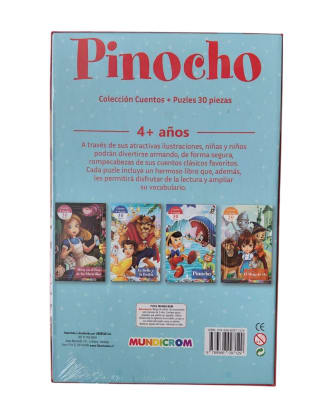 CUENTO + PUZLE 30 PZAS PINOCHO